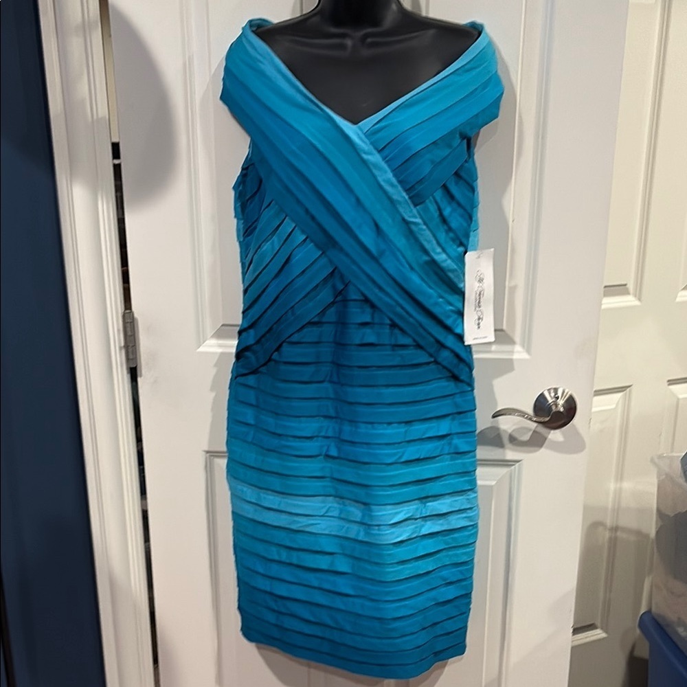 Colleen Lopez My favorite things Elegant Blue Dress size large